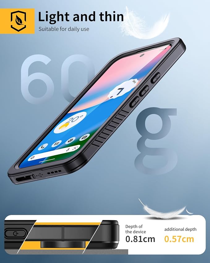Lanhiem for Pixel 10 Case, IP68 Waterproof Dustproof Shockproof Case - Image 5