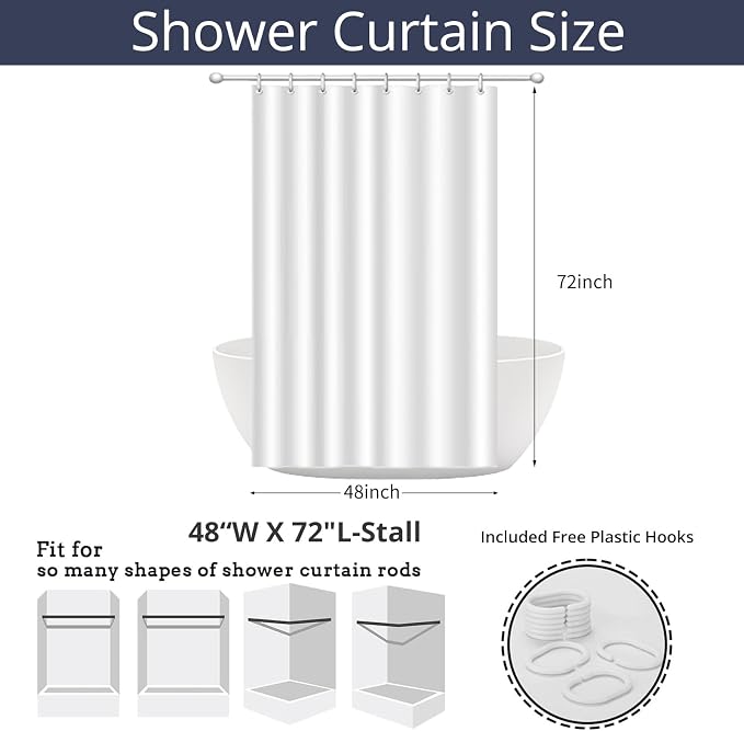 Kids Whale Shower Curtain, Funny Cute Ocean Fish Cartoon Sealife Under Sea - Image 7