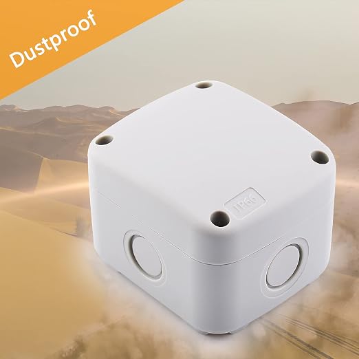 SuperInk White Junction Box ABS Plastic IP66 Waterproof, Dustproof Universal - Image 5