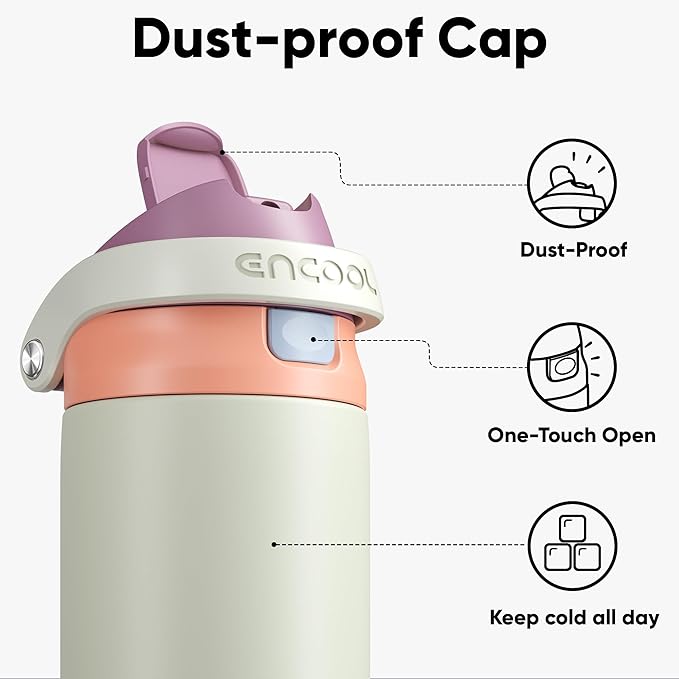 ENCOOL Leakproof Insulated Water Bottle - Image 2