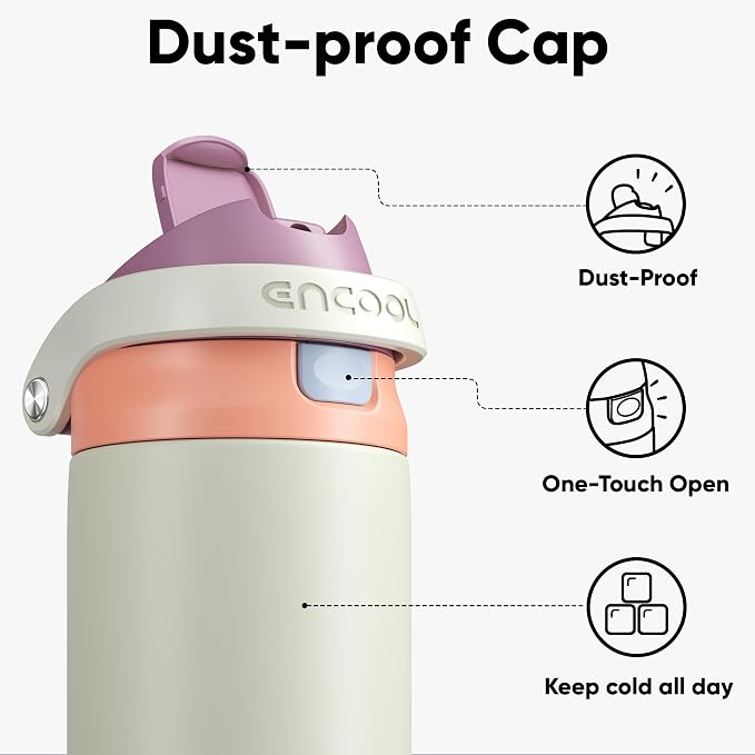 ENCOOL Leakproof Insulated Water Bottle - Image 2