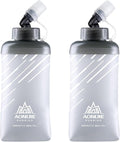 Azarxis TPU Soft Flask Collapsible Water Bottles BPA-Free 250ml 350ml 500ml by DesignedforOutdoorSports
