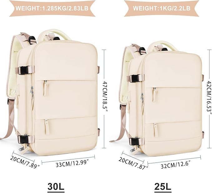 coowoz Large Casual Travel Backpack - Image 3