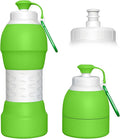 Collapsible Lightweight 20oz Water Bottle, Food-Grade Silicone BPA Free by Unknown