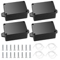 Project Box, IP65 Waterproof Electrical Boxes, ABS Plastic Dustproof Electrical by Fulushouxi