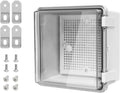 ABS Plastic Dustproof Waterproof IP65 Junction Box Hinged Shell Universal by LMioEtool
