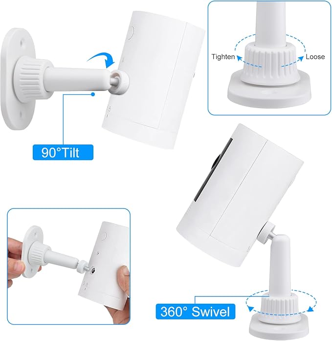 4 Pack Adhesive Wall Mount Compatible - Image 2