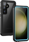 Lanhiem for Samsung Galaxy S23+ Plus Case, IP68 Waterproof Dustproof Case by LanhiemHome