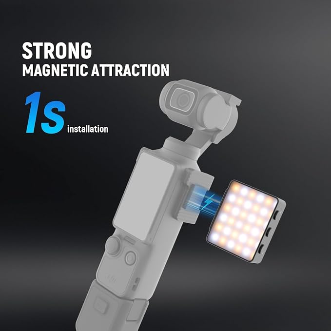 NEEWER Basics Bi Color Magnetic Camera Auxiliary Light Compatible - Image 4
