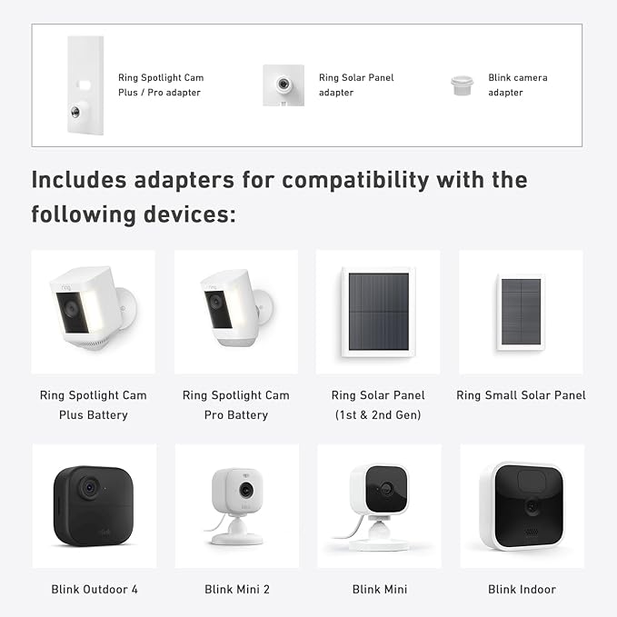 Holicfun Indoor Outdoor Camera Magnetic Mount, Compatible - Image 6