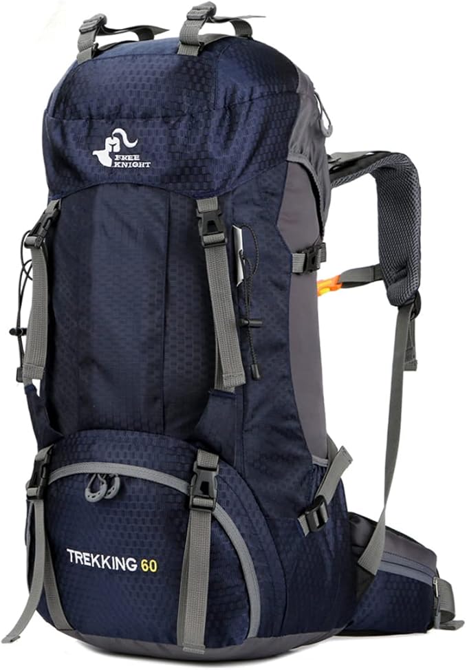 Bseash 60L Waterproof Hiking Camping Backpack by Bseash