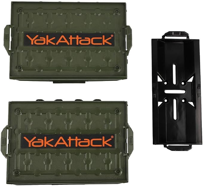 YakAttack TracPak Combo Kit – Ranger Grey | 2 Stackable Storage Boxes + Quick - Image 6