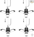 toberich 4 Pack Plug in Motion Sensor Garage Light by ToberichUltraBrightLight