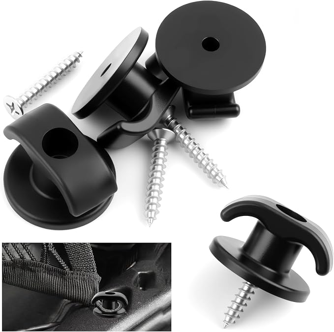 Aokdom 4PCS Car Cargo Net Hooks, Upgraded Cargo Net by Aokdom