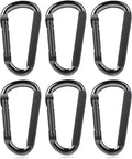 DELSWIN Heavy Duty Carabiner Clip 900lbs, 3 Inch Steel Carabiners by DELSWIN