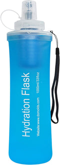 GUYI 1.0L Collapsible Water Filter Bottle, Removes Impurities, BPA Free by GUYI