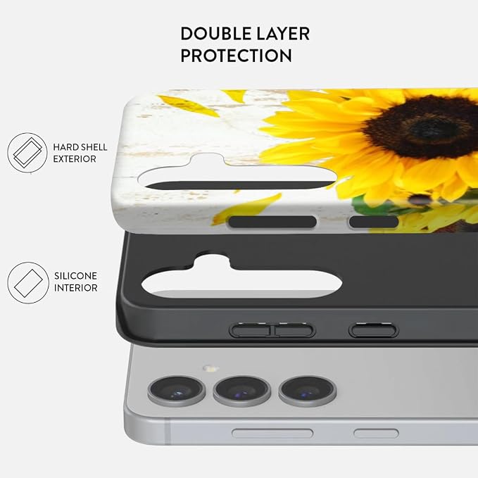Compatible for Samsung Galaxy S26 Plus 5G Case, Dual Layer Heavy Duty 2 in 1 - Image 2