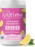 Ultima Replenisher Daily Electrolyte Powder Drink Mix – Sugar Free – Pink by UltimaReplenisher