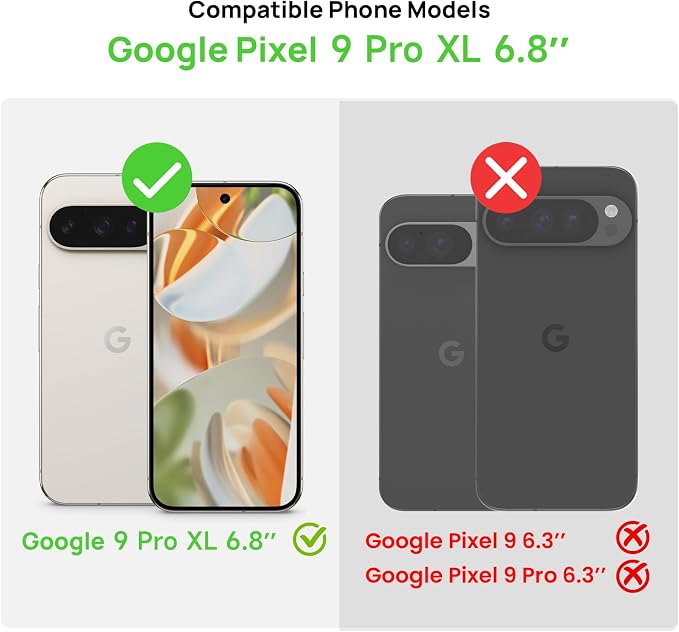 Lanhiem Pixel 9 Pro XL Case, IP68 Waterproof Dustproof Case - Image 2