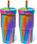 Silipint 32oz Silicone Straw Tumbler – BPA-Free, Unbreakable, Dishwasher Safe – by Silipint