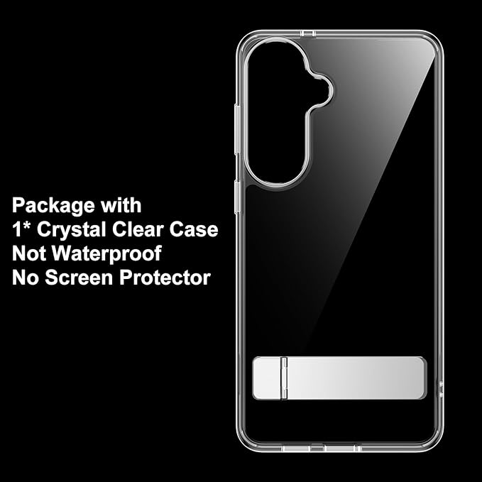 Temdan Designed for Samsung Galaxy S26 Plus Case Clear, Built-in Invisible - Image 7
