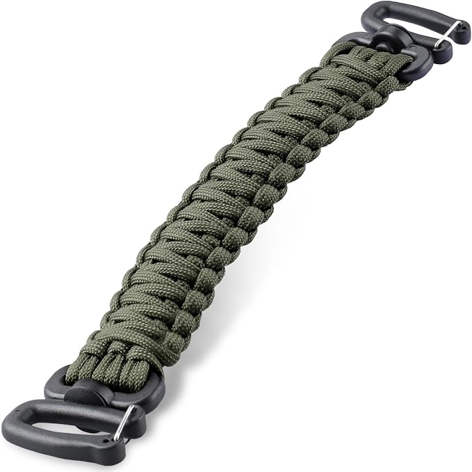 Tactical Paracord Handle，9-core Weaving Paracord Strap by PITOZER
