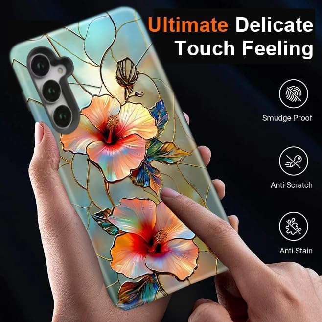 Compatible for Samsung Galaxy S25 FE 5G Case, Dual Layer Heavy Duty 2 in 1 - Image 7
