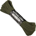 Atwood Rope MFG 275 Tactical Paracord 100 Feet 4-Strand Core Nylon Parachute by AtwoodRopeMFG