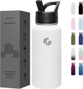 COKTIK 32oz Sports Water Bottle, Stainless Steel Water Bottle by coktik