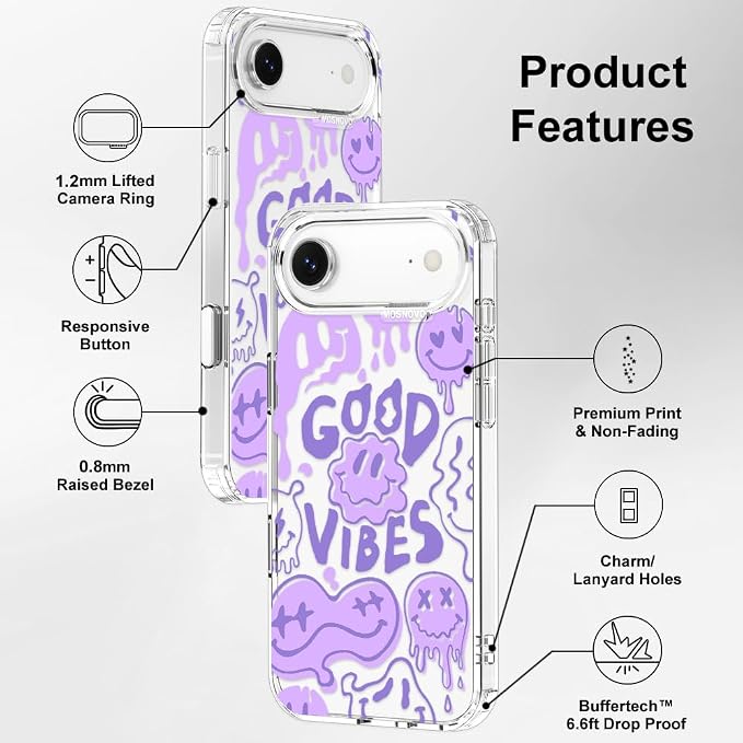 MOSNOVO for iPhone Air Case | Military Grade 6.6ft Drop Tested | Camera Control - Image 7