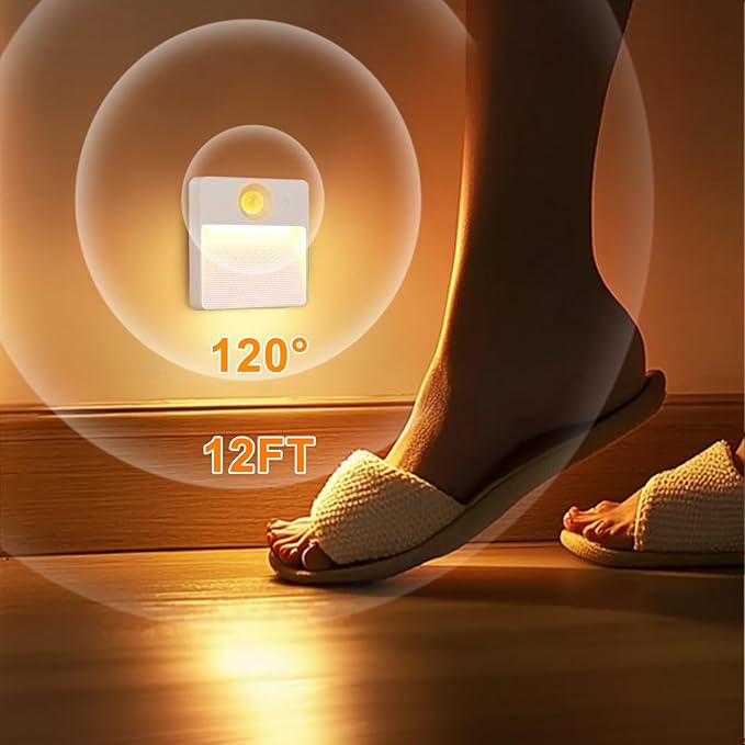 Guankai 8 Pack Rechargeable Motion Sensor Stair Light - Image 5