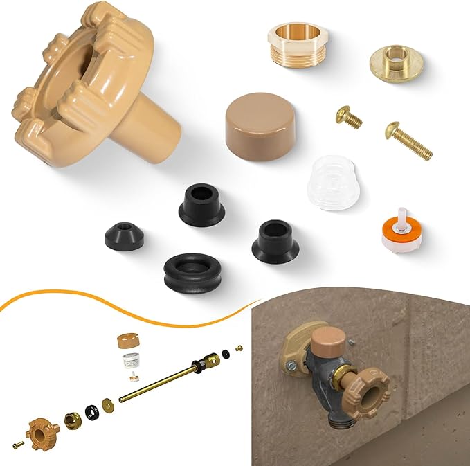 RK-19 Outside Faucet Repair Kit Metal Handle Compatible by Unknown