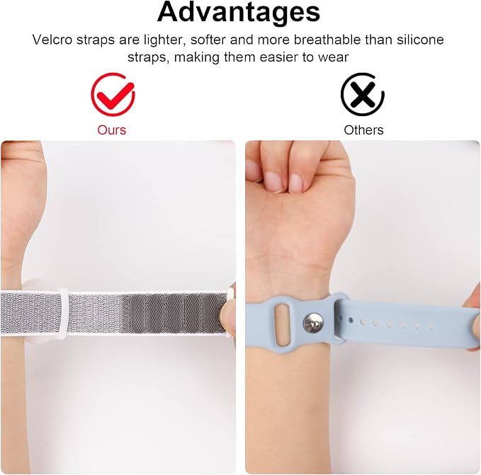 Kids Wristband Compatible with Apple AirTag, Protective Case - Image 7