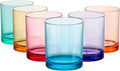 US Acrylic Classic Plastic Reusable Drinking Glasses 12oz Rocks Cups Assorted by USAcrylic