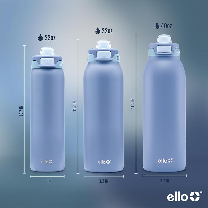Ello Pop & Fill 22oz Stainless Steel Water Bottle - Image 6