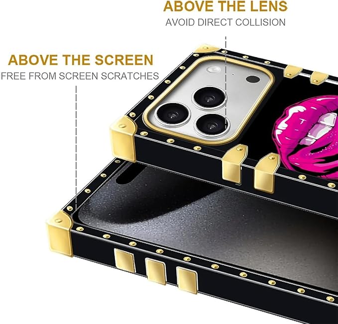for iPhone 17 Pro Max Case Luxury Golden Decoration - Image 7