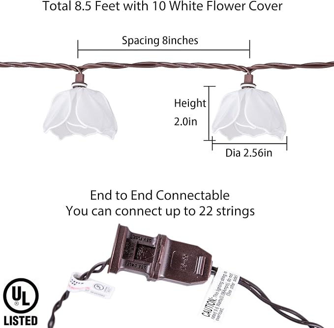 TWINKVILLA Decorative String Lights Plug in - Image 4