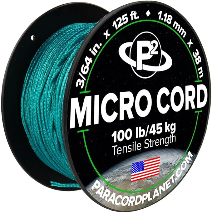 Paracord Planet Micro Paracord – Thin Braided Cord by ParacordPlanet