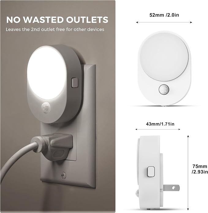L LOHAS LED Plug in Night Light - Image 5