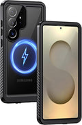 Lanhiem Magnetic for Samsung Galaxy S25 Ultra Case, IP68 Waterproof Dustproof by LanhiemHome