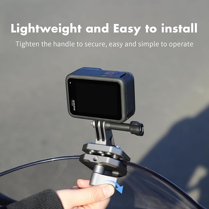 SEASKY M02 Motorcycle Windscreen Clamp Mount Motorbike Accessories - Image 8