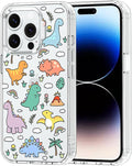 MOSNOVO for iPhone 14 Pro Case | Military Grade 6.6ft Drop Tested | Clear by Mosnovo