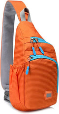 Peicees Small Sling Backpack Waterproof Unisex Shoulder Bag Chest Crossbody by Peicees