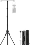Telescopic Height Adjustable Camping Lantern Tripod Stand by JSDOSREO