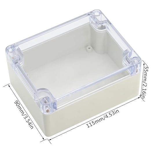 LeMotech ABS Plastic Junction Box, Dustproof Waterproof IP65 Electrical Box - Image 2
