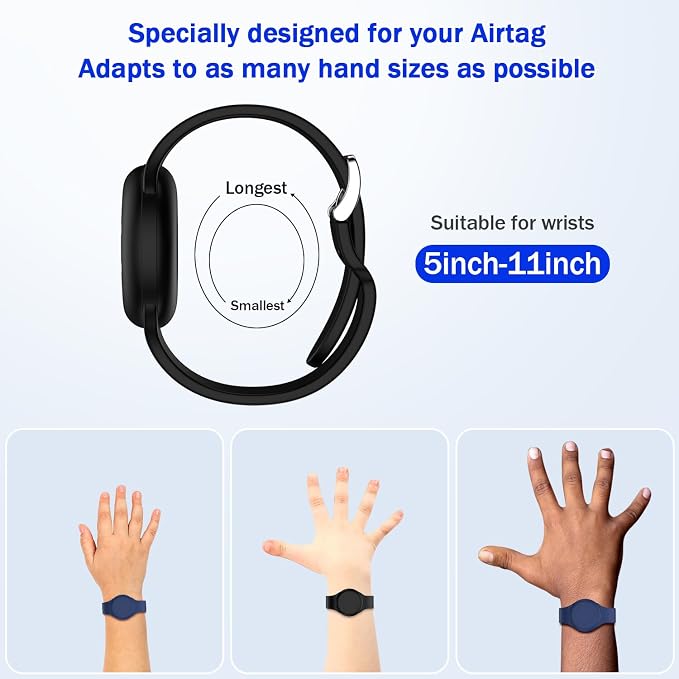 R-fun Waterproof AirTag Watch Bracelet - Image 5