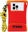 Stash7 Waterproof Phone Pouch w/Long Lanyard | IPX8 Adventure Grade Cellphone by Stash7