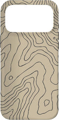 Coyote Country Guide Lines Topographical Contour Map Case by Unknown
