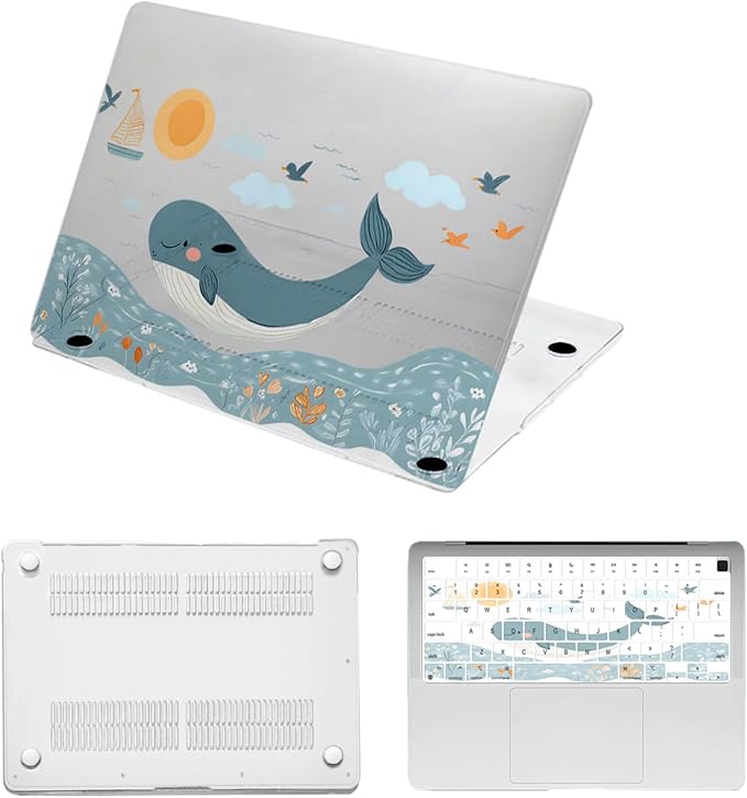 Printed Case for MacBook Air M1 13 inch 2020 2019 2018 Release, Aesthetic Hard by Unknown