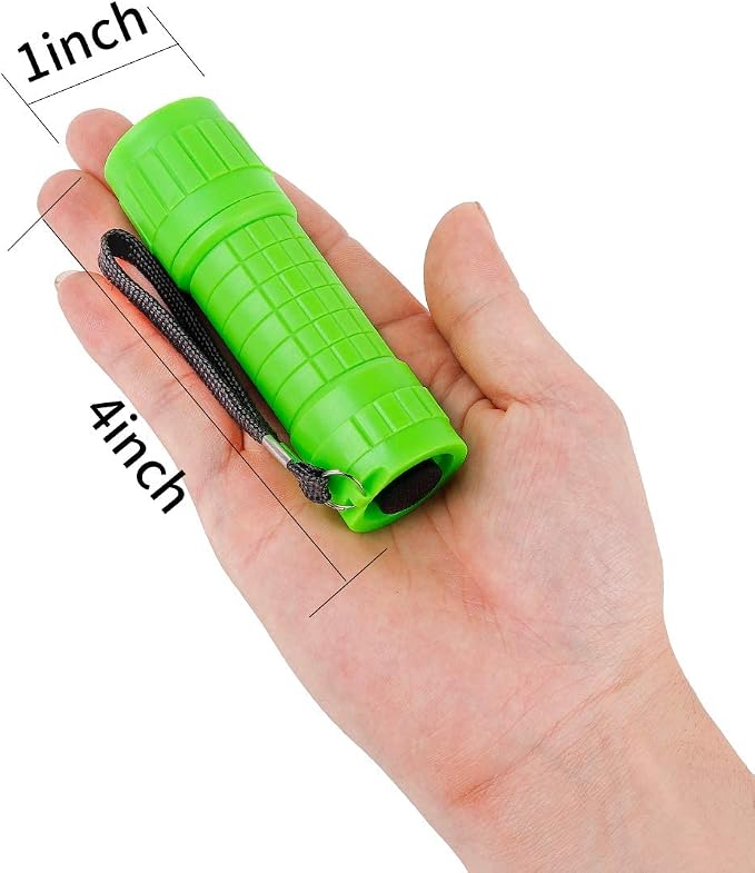 Whaply Small Mini Flashlights Pack of 6, New Type Cob Light, - Image 6
